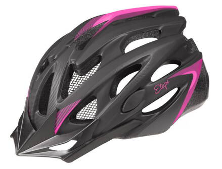 Přilba Etape Venus dámská černorůžová